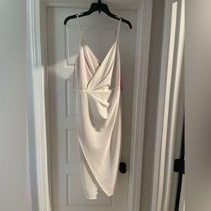 White Betsy Johnson Cocktail Dress NWT